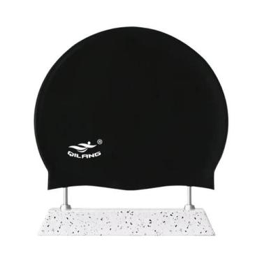 Imagem de Touca De Natação De Silicone Impermeável Para Crianças E Adultos, Prot