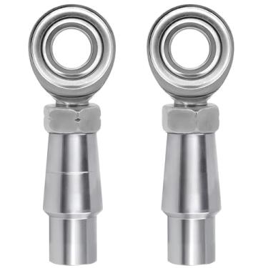 Imagem de YIFUOK Heim Joint Rod Ends 3/8 x 3/8-24 Chromoly Heim Joint Bung .058'' Wall RH & LH Heim Joint kit para direção e suspensão, barras de tração, juntas de elos em hot rod (1 conjunto)