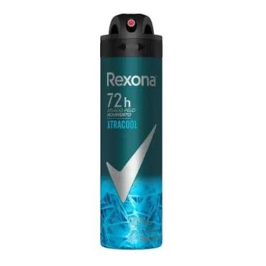 Imagem de Desodorante Aerosol Antitranspirante Men Xtracool 150ml Rexona Masculino 72h
