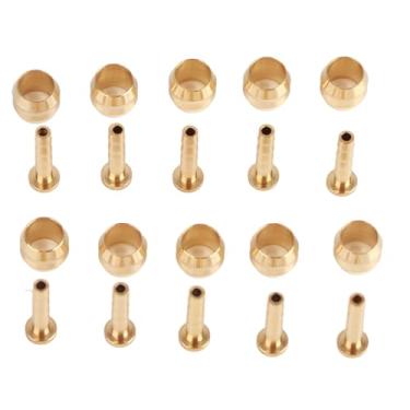 Imagem de Pssopp 10 Conjuntos de Mangueira de Freio a Disco Hidráulico, Substituição de Inserção de Azeitona BH90 BH59 M615/M675/T750/M785/M985/M7000/M8000/M9000 M355/M395/M445/M446/M447 (BH59)