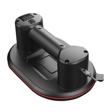 Imagem de KUIDAMOS Máquina de Telha de Alta Capacidade Ventosa Vibratória Eficiente para Ferramentas Utilitárias de Decoração de Casa Com Display LCD para Empreiteiros Profissionais (10 polegadas)