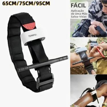 Imagem de Torniquete Tático Militar De Aplicação Em Combate Com Uma Mão, Ferrame