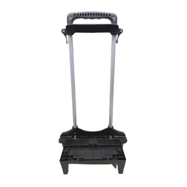 Imagem de Carrinho de Mão para mochila escolar, Estrutura Dobrável com Alças,Base Plataforma Preta