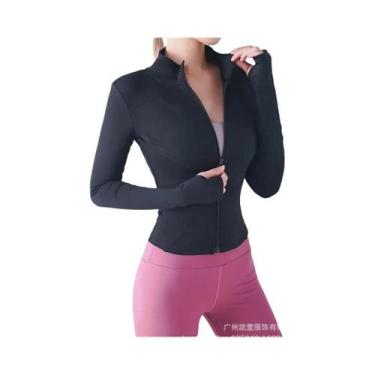 Imagem de Jaqueta De Treinamento De Yoga Feminina De Secagem Rápida E Respirável