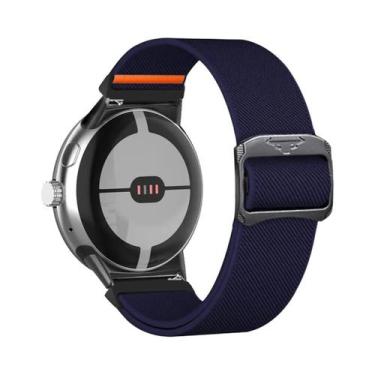 Imagem de Pulseira De Nylon Esportiva De 45mm Para Google Pixel Watch 3 41mm Ace