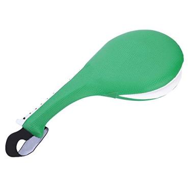 Imagem de SPYMINNPOO Alvo de Almofada de Perfuração de Chute de Boxe para Treinamento de caratê Tailandês, Absorção de Choque de Alta Densidade, 14,8 X 7,1 X 2,4 pol. (#4)