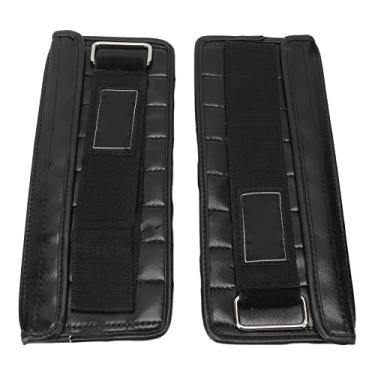 Imagem de SPYMINNPOO 1 par Ajustável de Pesos de Pulso para Homens e Mulheres, Tornozelo, Treinamento Físico, Imitação de Couro, 9.0oz, Tiras de Pulso para Corrida Ao Ar Livre