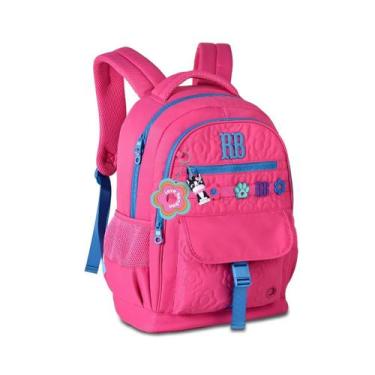 Imagem de Mochila Escolar Rebecca Bonbon Bolsa Juvenil com chaveiros - Clio Styl