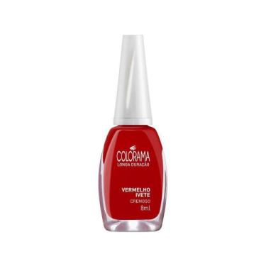 Imagem de Esmalte Colorama Vermelho Ivete Cremoso 8ml, Vermelho Ivete, 8ml
