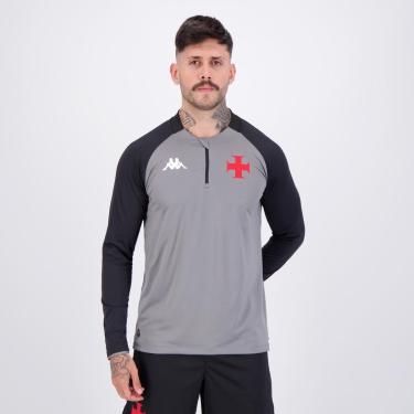 Imagem de Blusão Kappa Vasco Treino 2025 Atleta Masculina-Masculino