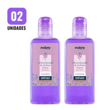 Imagem de Kit 2 Aromatizantes De Ambiente 140ml Nobre - Lavanda Super Concentrado, Perfume Duradouro