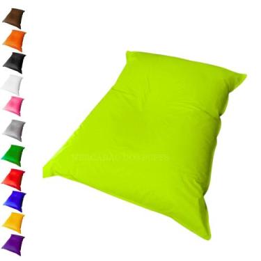 Imagem de Puff Almofadão Gigante Cheio Com Enchimento Descanso Para Eventos Casa