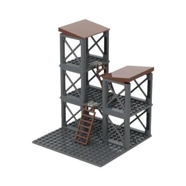 Imagem de Modelo De Torre De Observação De Base Militar Da Segunda Guerra Mundia