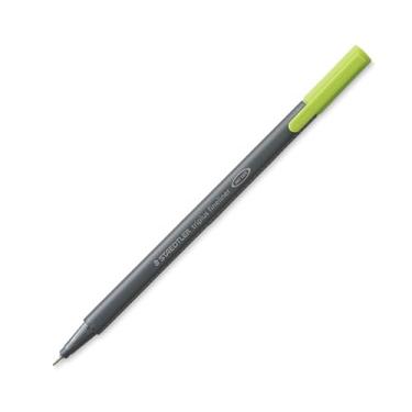 Imagem de STAEDTLER Caneta Ponta Fina Triplus Fineliner 0.3mm 1 Unidade Verde Limão - 334-53 - Corpo Ergonômico Triangular – Ideal para Escrita e Bullet Journal