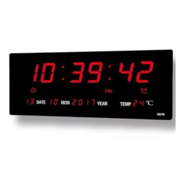 Imagem de Relógio Parede Super Led