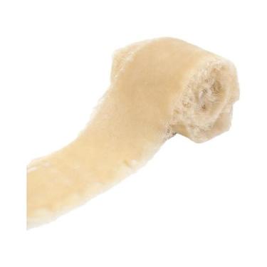 Imagem de Fita De Veludo De Seda Com Bordas Desfiadas De 4cm Para Convites De Ca