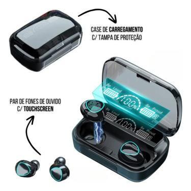 Imagem de Fone de Ouvido sem fio Bluetooth M10 V5.3 com Power Bank