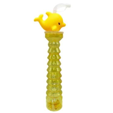 Imagem de Copo Infantil 500Ml Plástico Com Canudo Coqueiro Infantil