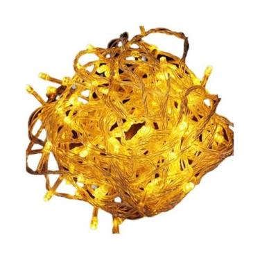 Imagem de Luzes De Natal Externas De 10M Com 100 LEDs, Lâmpada De Fada Com Plugu