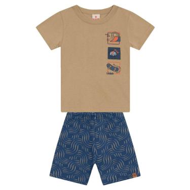 Imagem de Conjunto infantil menino de skate Brandili