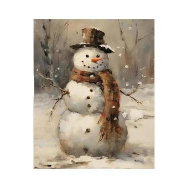 Imagem de Pôster De Lona Para Parede De Galeria De Natal De Inverno, Impressão V