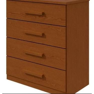 Imagem de Comoda lopas baiao 4gav frassino - LOPAS CMERCIO IND E TRANSP. LOPAS S