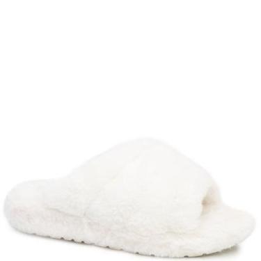 Imagem de Pantufa Homewear Aberta Tiras Faux Fur Sapato Show 21370254-Feminino