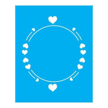 Imagem de Stencil Tamako Moldura - 20X25Cm - Ref B736