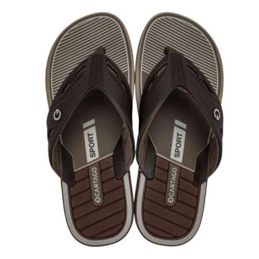 Imagem de Chinelos Masculino Cartago Dalla Bege Marrom Bronze -, Bege, Marrom, B
