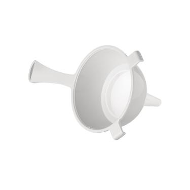 Imagem de Peneira de Cozinha Funil Plasútil em Plástico Branca 15cm