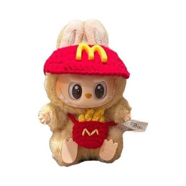 Imagem de Roupas Para Boneca Labubu 15-17cm, Conjunto De Moda Com Tema De Trabal