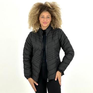 Imagem de Jaqueta Facinelli Nylon Gola Alta com Zíper Feminina-Feminino