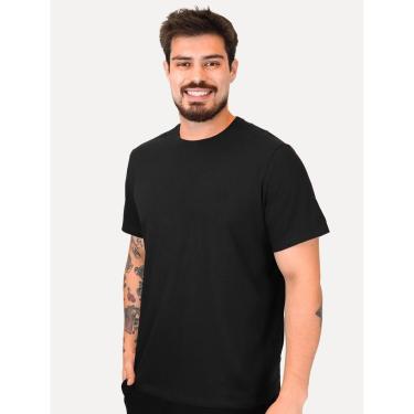 Imagem de Camiseta Dudalina Masculina Basic Essential Dark Icon Preta 93.01.0005 09-Masculino