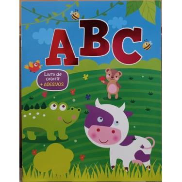 Imagem de Escolha seu tema - livro infantil de colorir com adesivos - PÉ DA LETR