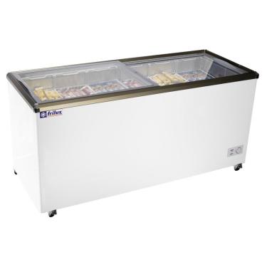 Imagem de Freezer Horizontal Frilux 420 Litros Branco Vidro Reto 220V RF-107