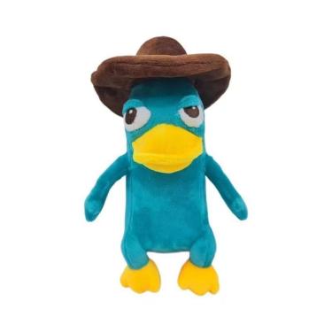 Imagem de Brinquedo de pelúcia Perry the Platypus de 25 cm com bico de pato macio