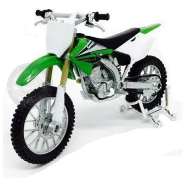 Imagem de Miniatura Moto Kawasaki Kx250f Verde Maisto 1/18, Verde