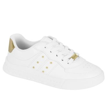 Imagem de Tênis Infantil Casual Molekinha Kids Com Tachinhas Feminino-Feminino