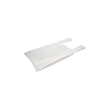 Imagem de Sacolas Plasticas Branca Reciclada Reforçada 30x40 5 Kg - Higipack