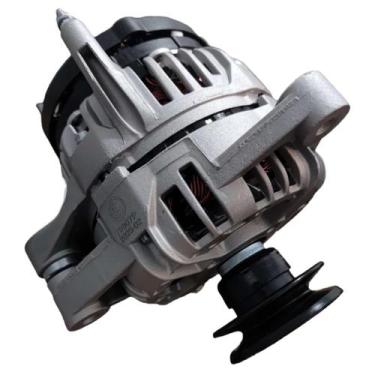 Imagem de Alternador Vw Gol Santana AP 1.6 1.8 2.0 90a Polia Simples - Só Elétri