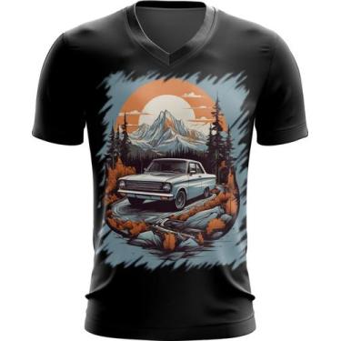 Imagem de Camiseta Gola V Viagem na Floresta Retrô 7 - Kasubeck Store®, INF 16