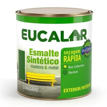Imagem de Tinta Esmalte Eucalar Brilhante 900 Azul Mar