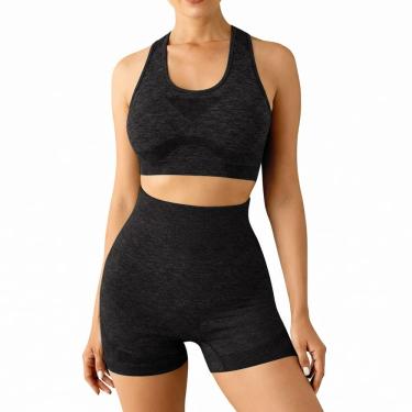Imagem de Conjunto Academia Fitness Levanta Bumbum Preto