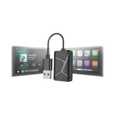 Imagem de Adaptador Universal Sem Fio CarPlay Android Auto 2 Em 1 Smart Mini Box