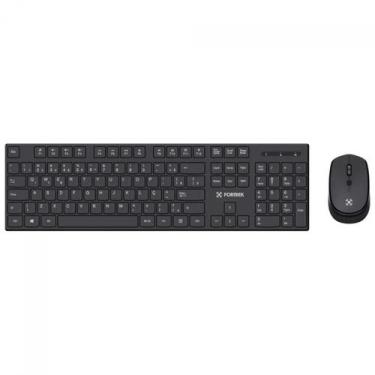 Imagem de Kit Teclado e Mouse Fortrek CW11, Wireless, ABNT2, Preto
