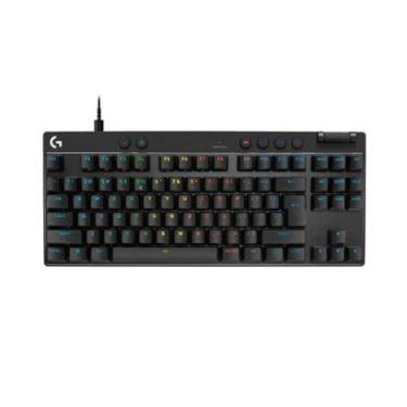 Imagem de Teclado Gamer Logitech G PRO X TKL RAPID, Switches Magnético-analógicos, Modo Rapid Tri...
