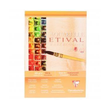 Imagem de Bloco para Aquarela Clairefontaine Etival 300g/m² A5