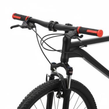 Imagem de Par Manopla Punho Bike Absolute G138 130mm, Pto, Verm