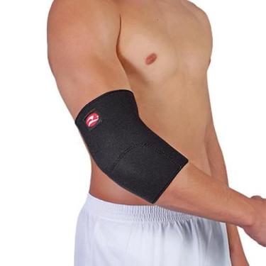 Imagem de Cotoveleira de Neoprene Realtex 950, Preto, Medio