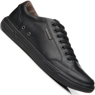 Imagem de Sapatenis Pegada 110403 Masculino, Preto, 39